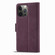 iPhone 13 Pro Max Forwenw Dual-side Buckle Leather Phone Case - Wine Red