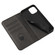 iPhone 13 Pro Max Calf Texture Magnetic Horizontal Flip Leather Case with Holder & Card Slots & Wallet - Black