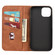 iPhone 13 Pro Max Skin Feel Splicing Leather Phone Case - Brown