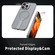 iPhone 13 Pro Max / 12 Pro Max Honeycomb Cooling MagSafe Holder Phone Case - Titanium Grey