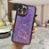 iPhone 13 Pro Max Diamond Glitter Sequins TPU Phone Case - Purple
