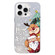 iPhone 13 Pro Max Christmas Series PC Full Coverage Pattern Phone Case - CW056 White
