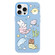 iPhone 13 Pro Max Skin Feeling Jelly TPU Hybrid PC Phone Case - Sea Life Blue