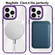 iPhone 13 Pro Max Glaring CD Texture MagSafe Phone Case - Royal Blue
