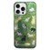 iPhone 13 Pro Max Double Layer IMD Pattern TPU Phone Case - Multiple Dark Green Cats