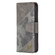 iPhone 13 Pro Max Matching Color Crocodile Texture Horizontal Flip PU Leather Case with Wallet & Holder & Card Slots - Grey