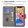 iPhone 13 Pro Max Matching Color Crocodile Texture Horizontal Flip PU Leather Case with Wallet & Holder & Card Slots - Grey