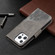 iPhone 13 Pro Max Matching Color Crocodile Texture Horizontal Flip PU Leather Case with Wallet & Holder & Card Slots - Grey