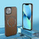 iPhone 13 Pro Max Leather MagSafe Magnetic Phone Case - Brown