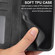 iPhone 13 Pro Max Cubic Grid Calf Texture Magnetic Closure Leather Phone Case - Black