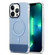 iPhone 13 Pro Max PC + TPU IMD MagSafe Magnetic Phone Case - Grey