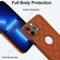 iPhone 13 Pro Max Rhombic Leather Back Cover Phone Case - Brown
