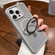 iPhone 13 Pro Max Hollow Cooling Magsafe Phone Case with Holder - Grey