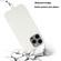iPhone 13 Pro Max Wheat MagSafe Magnetic Straw Material + TPU Phone Case with Lanyard - White