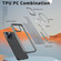 iPhone 13 Pro Max Star Shine Series TPU + PC MagSafe Phone Case with Fold Holder - Grey