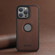 iPhone 13 Pro Max Suteni G1 Cross Texture MagSafe Phone Case - Brown