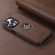 iPhone 13 Pro Max Suteni G1 Cross Texture MagSafe Phone Case - Brown