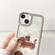iPhone 13 Pro Max Clear Illustration Graffiti Pattern TPU + PC Phone Case - 3D Apple Graffiti