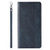 iPhone 13 Pro Max Braided Embossed Strong Magnetic Leather Phone Case - Blue