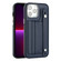 iPhone 13 Pro Max Shockproof Leather Phone Case with Wrist Strap - Blue