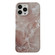 iPhone 13 Pro Max 2 in 1 Detachable Marble Pattern Phone Case - Pink