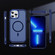 iPhone 13 Pro Max Hardware Lens Protection MagSafe Magnetic PC Hybrid TPU Phone Case - Blue