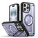 iPhone 13 Pro Max MagSafe PC Phone Case with Lens Holder - Purple