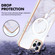 iPhone 13 Pro Max Marble Pattern Dual-side IMD Magsafe TPU Phone Case - White 006