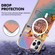 iPhone 13 Pro Max Marble Pattern Dual-side IMD Magsafe TPU Phone Case - Dream Butterfly
