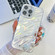 iPhone 13 Pro Max Plating Texture Wristband MagSafe TPU Phone Case with Glitter Lens Film - White Water Ripples