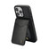 iPhone 13 Pro Max AwQuer Vertical Flip Card Bag Holder Leather Phone Case - Black