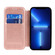 iPhone 13 Pro Max Knight Magnetic Suction Leather Phone Case - Rose Gold