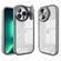 iPhone 13 Pro Max Round Camshield TPU Hybrid PC Phone Case - Grey