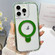 iPhone 13 Pro Max Translucent 3 in 1 Holder MagSafe Phone Case - Green