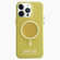 iPhone 13 Pro Max Double-Layer Frosted IMD Macaron Color MagSafe Phone Case - Yellow