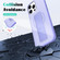 iPhone 13 Pro Max / 12 Pro Max Matte Skin Feel Wristband Holder MagSafe Phone Case - Purple