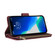iPhone 13 Pro Max Multifunctional Phone Leather Case with Card Slot & Holder & Zipper Wallet & Photo Frame - Wine Red
