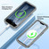 iPhone 13 Pro Max Colorful MagSafe Magnetic PC Hybrid TPU Phone Case - Grey