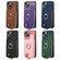iPhone 13 Pro Max Cross Leather Ring Vertical Zipper Wallet Back Phone Case - Green