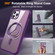 iPhone 13 Pro Max / 12 Pro Max MagSafe Magnetic Rotating Holder Phone Case - Purple