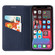 iPhone 13 Pro Max GEBEI PU+TPU Horizontal Flip Protective Case with Holder & Card Slots - Blue