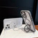 iPhone 13 Pro Max Transparent MagSafe Ring Holder Phone Case - Grey