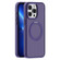 iPhone 13 Pro Max Skin Feel Frosted MagSafe Magnetic Holder Phone Case - Purple