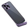 iPhone 13 Pro Max Metal Scissor Holder Translucent Aroma Phone Case - Purple