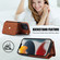 iPhone 13 Pro Max Crossbody Rhombic Horizontal Wallet Leather Phone Case - Brown