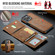iPhone 13 Pro Max DG.MING MAGKING-K2 Series MagSafe RFID Card Bag Detachable Phone Case - Brown