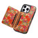 iPhone 13 Pro Max MagSafe Detachable Card Slot Holder Phone Case - Red