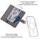 iPhone 13 Pro Max ViLi GHA-C Series RFID MagSafe Magnetic Flip Leather Phone Case - Grey