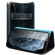 iPhone 13 Pro Max Denior Oil Wax Cowhide DK Magnetic Button Leather Phone Case - Dark Blue