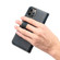 iPhone 13 Pro Max Denior Oil Wax Cowhide DK Magnetic Button Leather Phone Case - Dark Blue